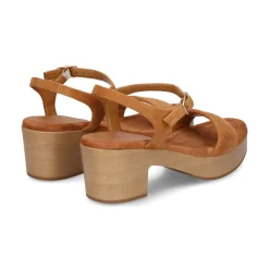 UNISA Sandalias con plataforma de Mujer IRITA_23_KS CINNAMON