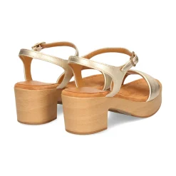 UNISA Sandalias con plataforma de Mujer IRITA_22 PLATINO