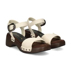 UNISA Sandalias con plataforma de Mujer INCA_GRA MARFIL