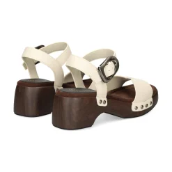 UNISA Sandalias con plataforma de Mujer INCA_GRA MARFIL