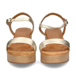 UNISA Sandalias con plataforma de Mujer IRITA_23_LMT PLATINO