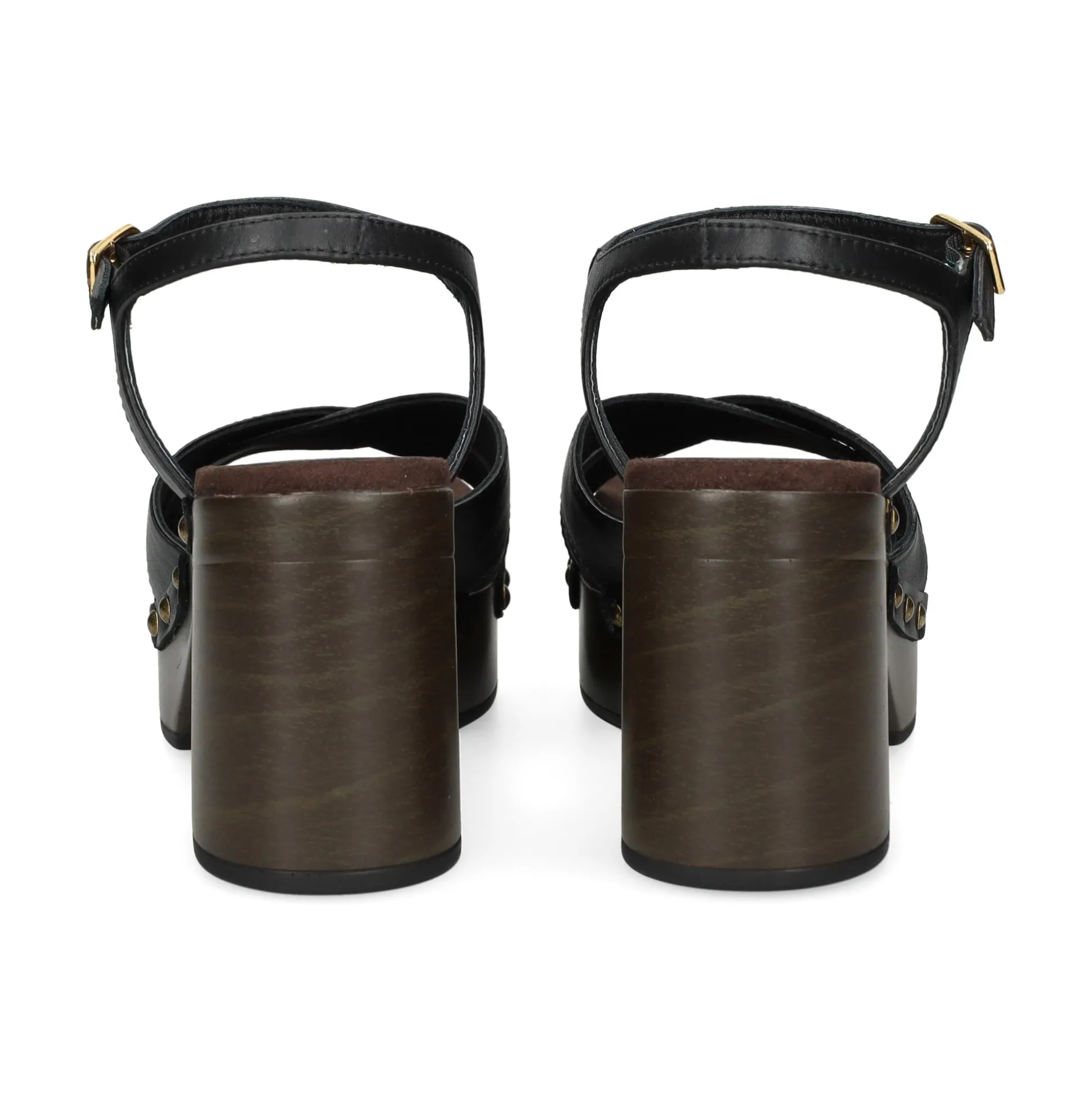 UNISA Sandalias con plataforma de Mujer OSUNA_GRA NEGRO