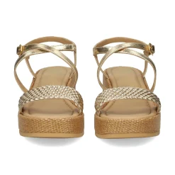 UNISA Sandalias con plataforma de Mujer KALION_MEC PLATINO