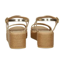 UNISA Sandalias con plataforma de Mujer KALION_MEC PLATINO