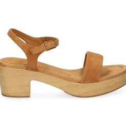 UNISA Sandalias con plataforma de Mujer IRITA_25_KS CINNAMON