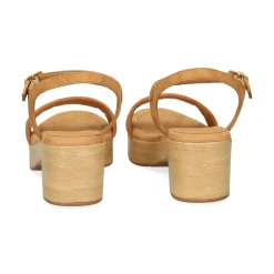 UNISA Sandalias con plataforma de Mujer IRITA_25_KS CINNAMON