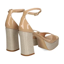 UNISA Sandalias con plataforma de Mujer UPTON_PA_EV AREN/PLATI