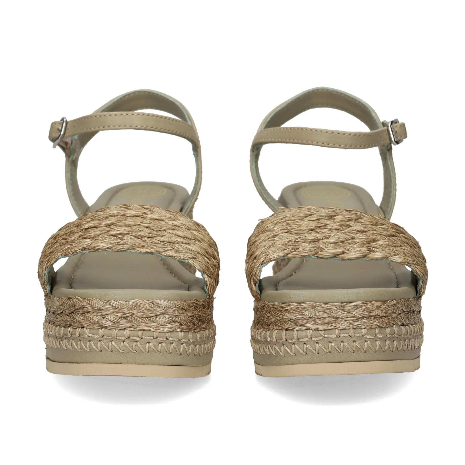 UNISA Sandalias con plataforma de Mujer KEBEC_25_GRA Matcha