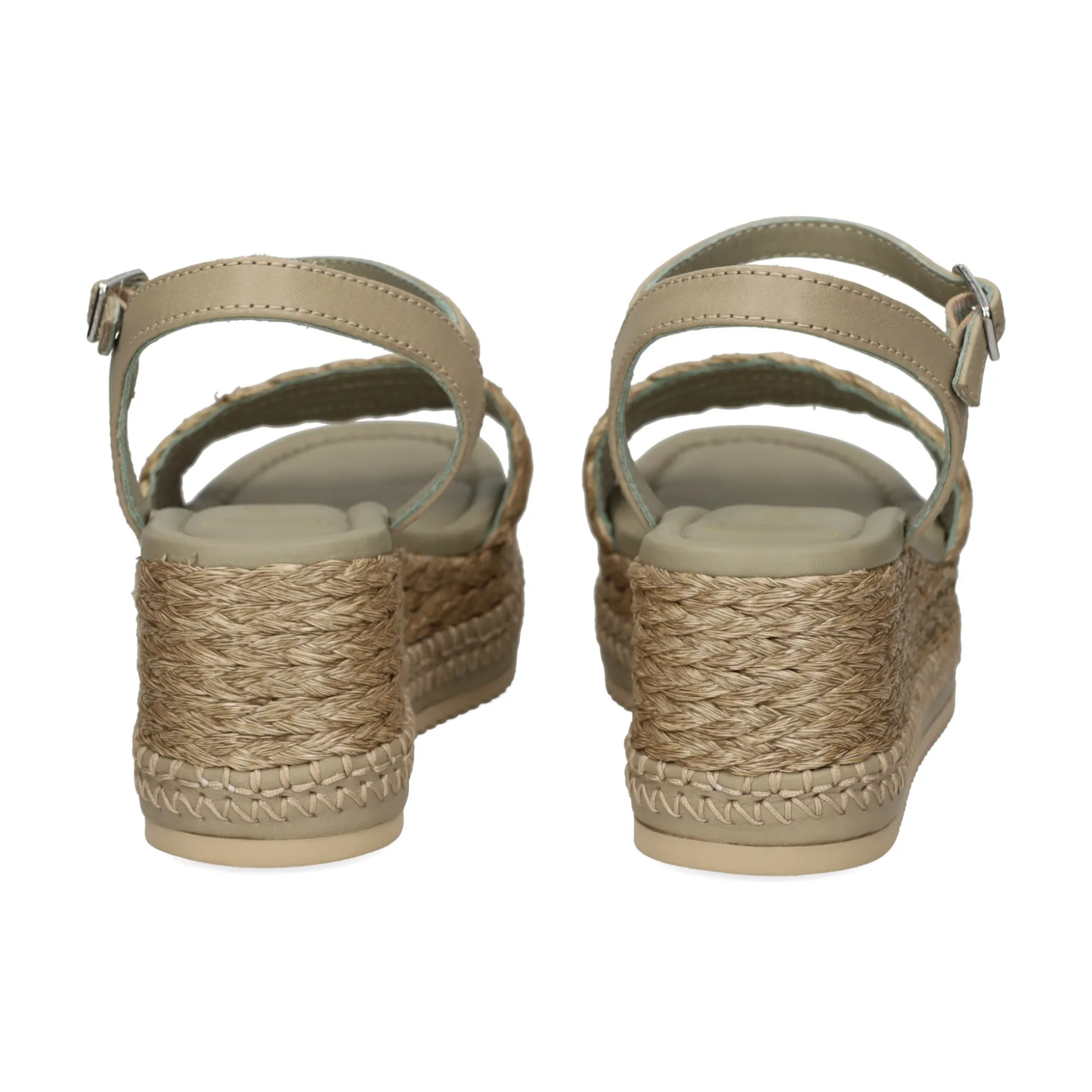 UNISA Sandalias con plataforma de Mujer KEBEC_25_GRA Matcha