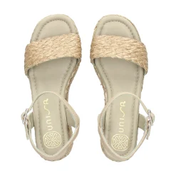 UNISA Sandalias con plataforma de Mujer KEBEC_25_GRA Matcha