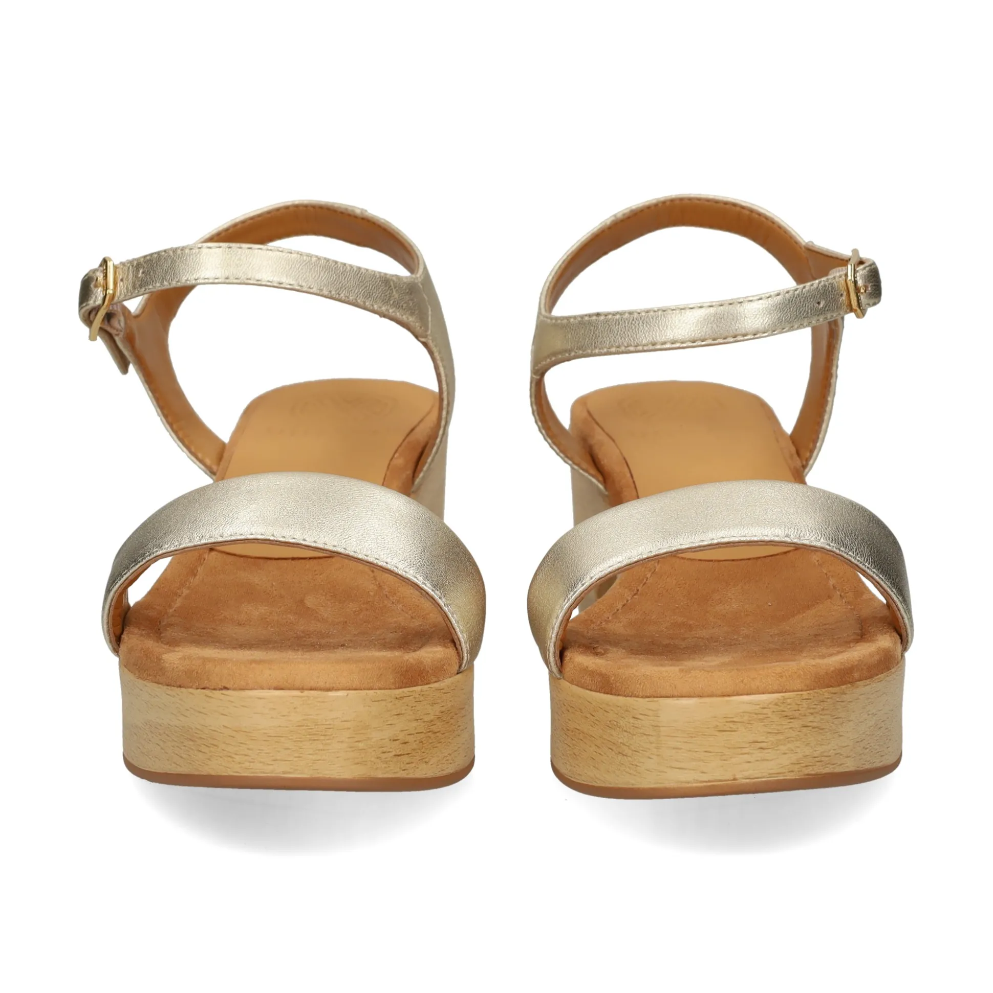 UNISA Sandalias con plataforma de Mujer IRITA_25_LMT PLATINO