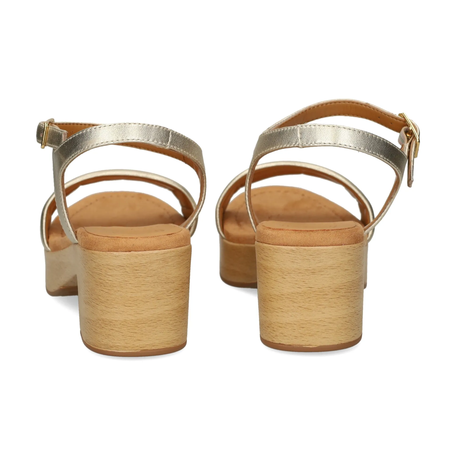 UNISA Sandalias con plataforma de Mujer IRITA_25_LMT PLATINO