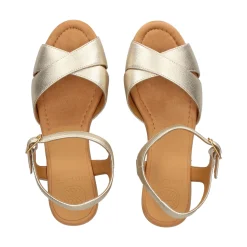 UNISA Sandalias con plataforma de Mujer IRAM_25_LMT PLATINO