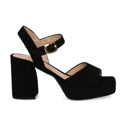 UNISA Sandalias con plataforma de Mujer ODRAN_23_KS NEGRO