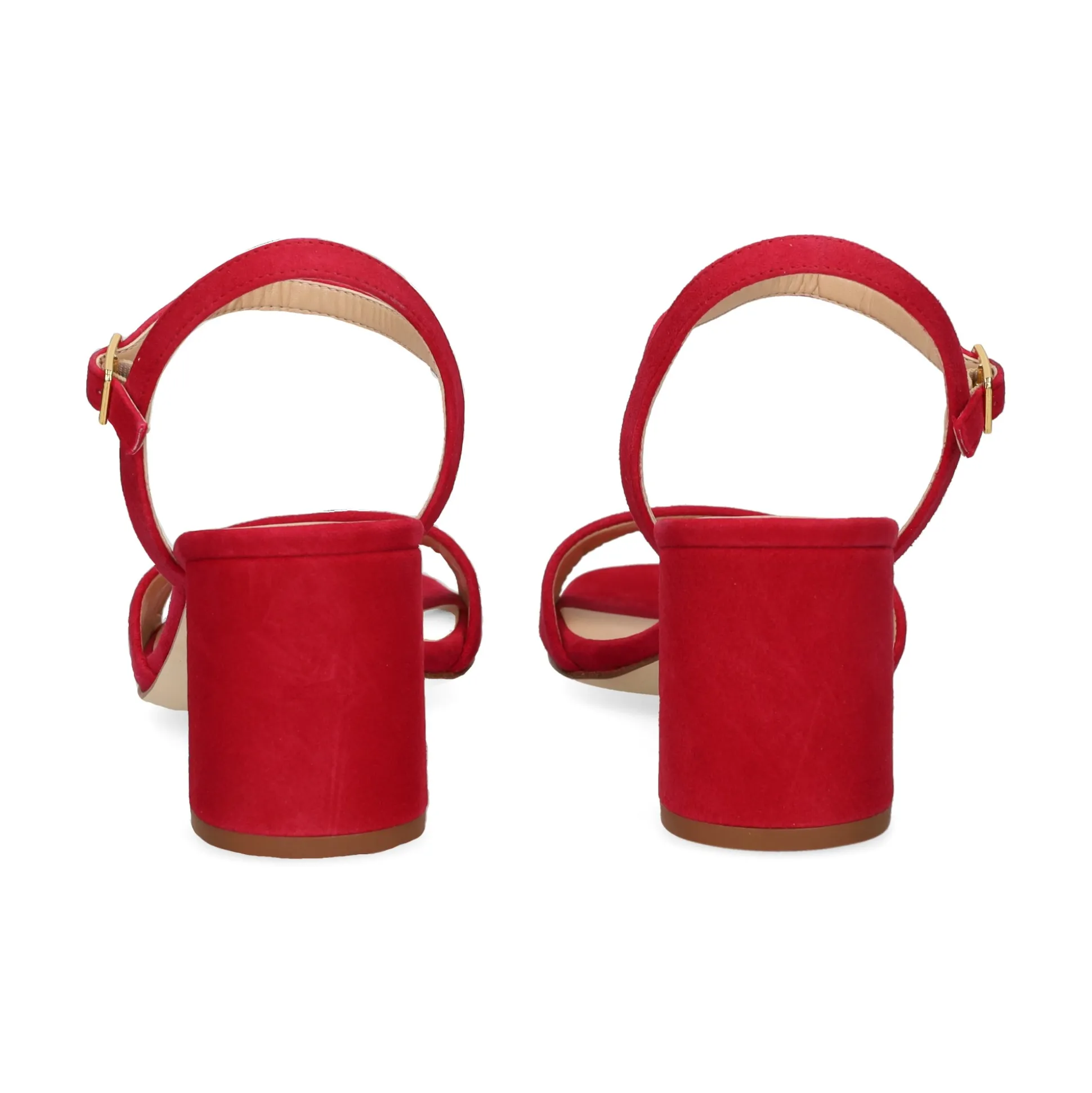 UNISA Sandalias con tacón de Mujer MORATY_25_KS CRANBERRY