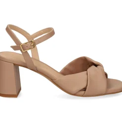UNISA Sandalias con tacón de Mujer MEDWAY_26_NTO PRALINE