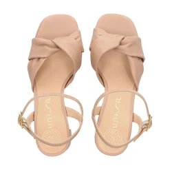 UNISA Sandalias con tacón de Mujer MEDWAY_26_NTO PRALINE