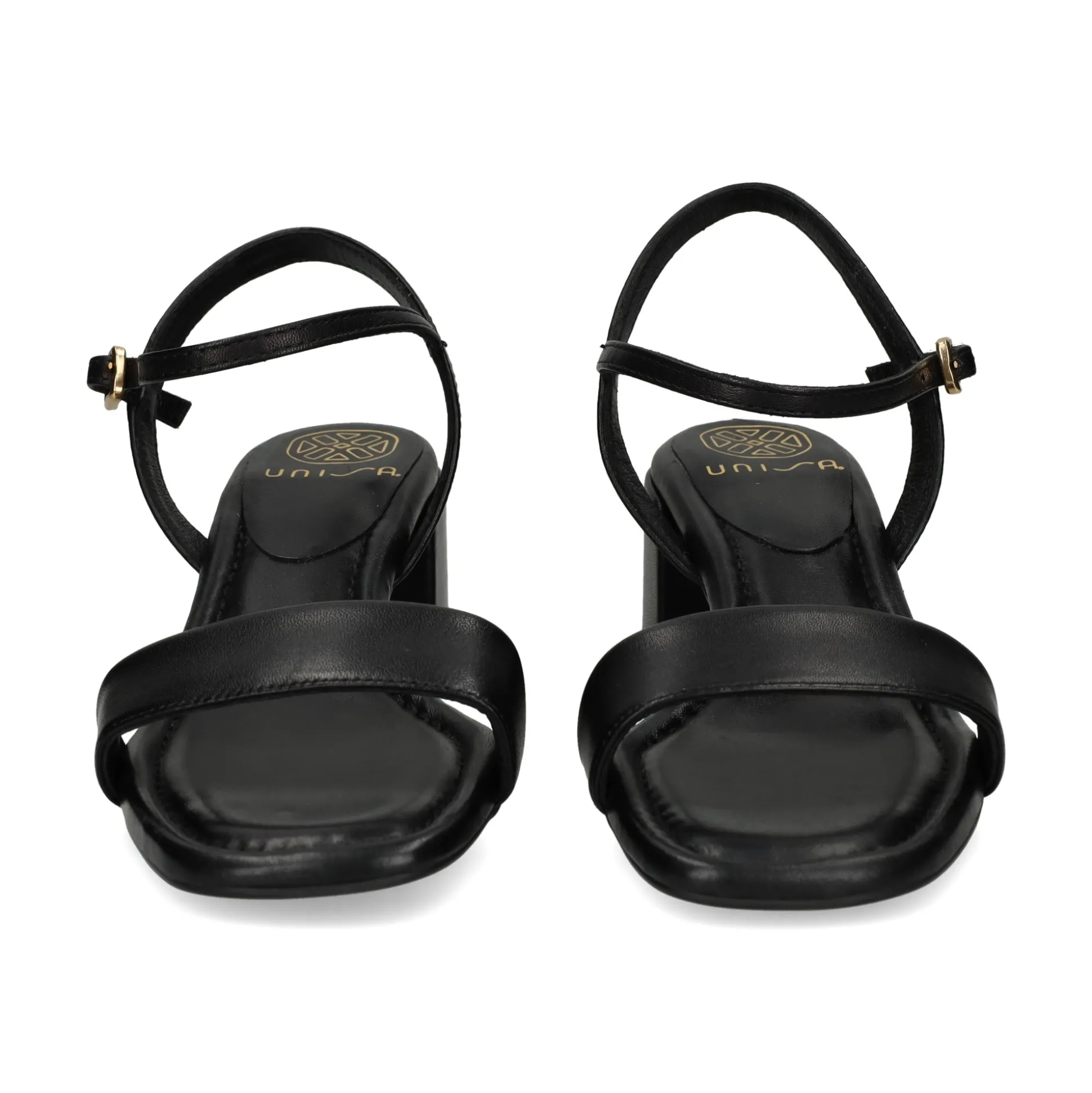UNISA Sandalias con tacón de Mujer KIALA_NTO NEGRO