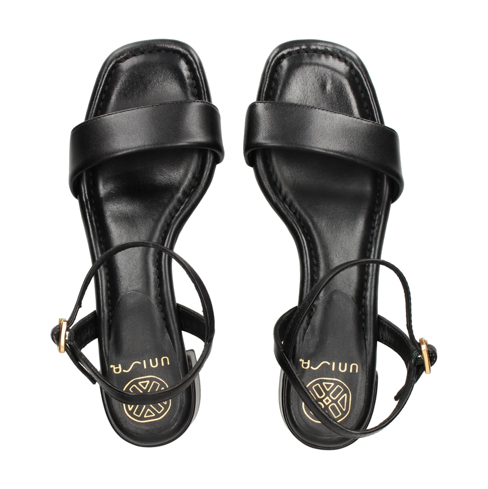 UNISA Sandalias con tacón de Mujer KIALA_NTO NEGRO