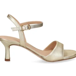 UNISA Sandalias con tacón de Mujer NAHIA_LMT PLATINO