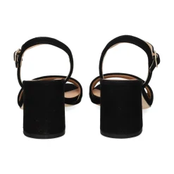 UNISA Sandalias con tacón de Mujer MORATY_24_KS NEGRO