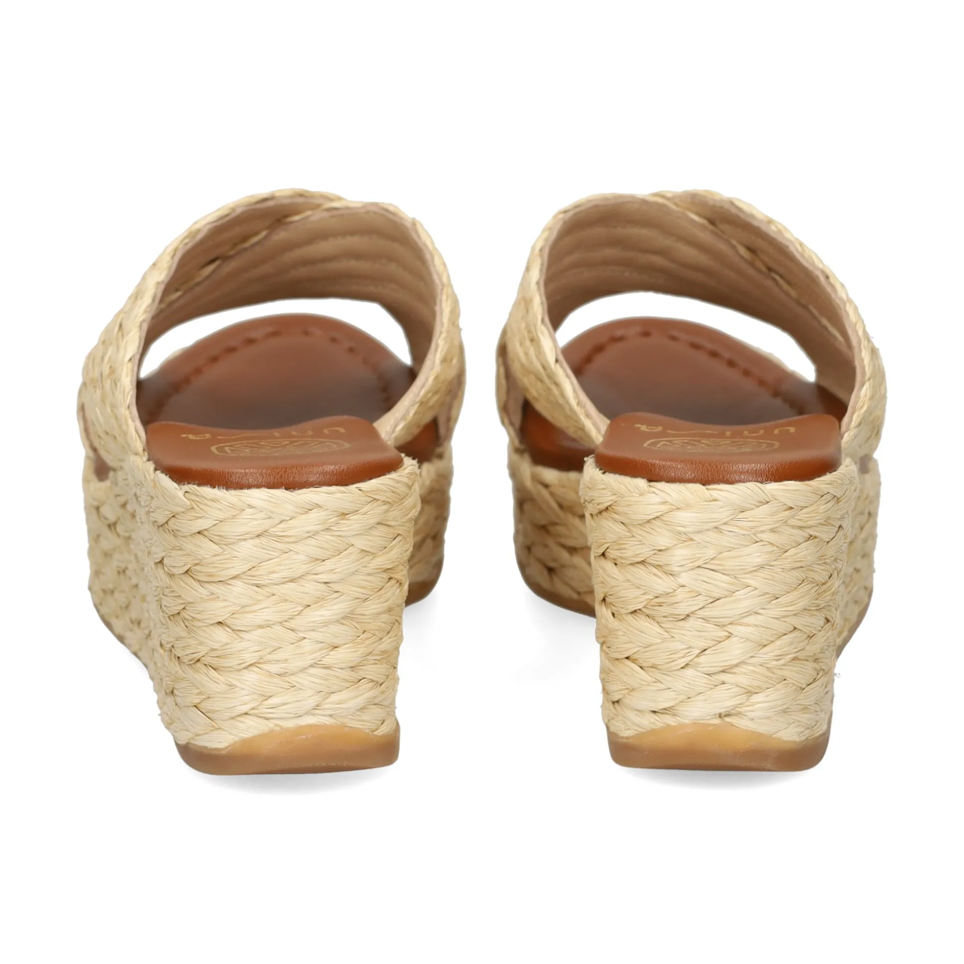 UNISA Sandalias cuña de Mujer KEMP_RF NATURAL