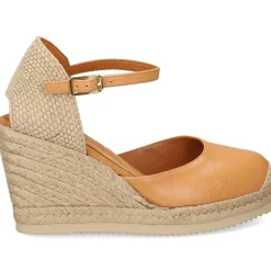 UNISA Sandalias cuña de Mujer CASTILLA_24_RK CINNAMON