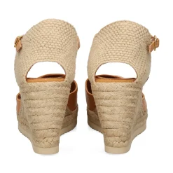 UNISA Sandalias cuña de Mujer CASTILLA_24_RK CINNAMON