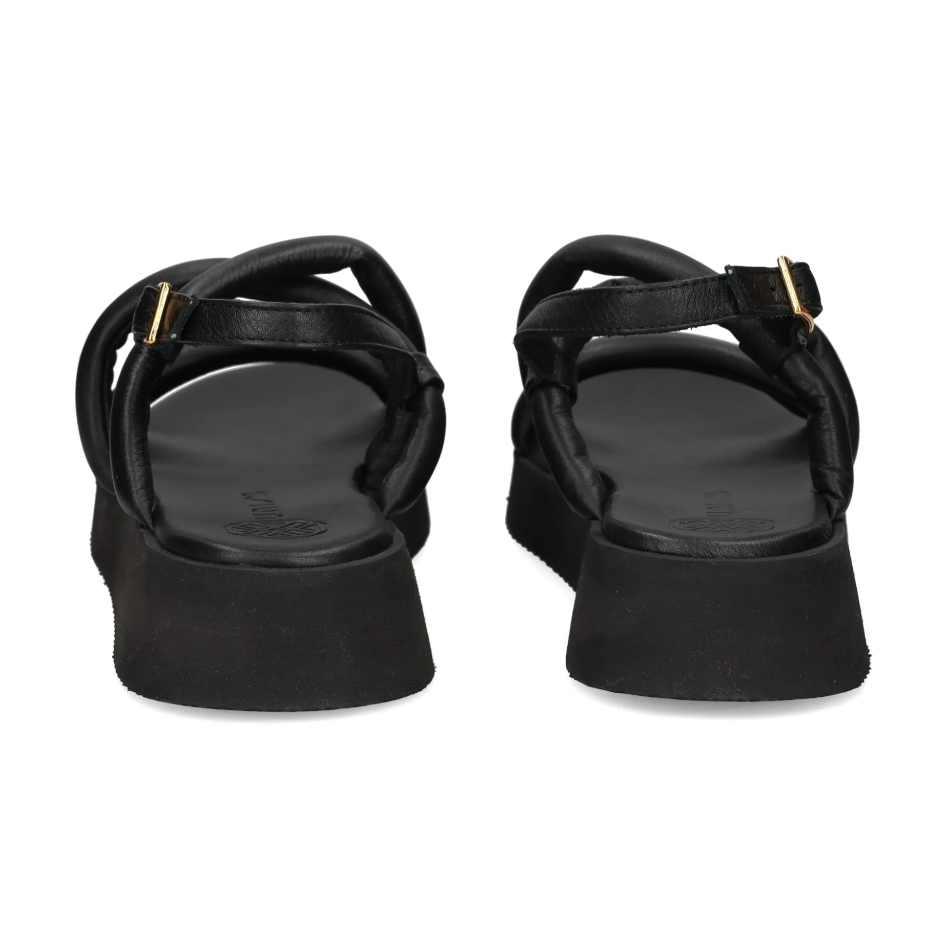 UNISA Sandalias planas de Mujer CEDRA_GRA NEGRO