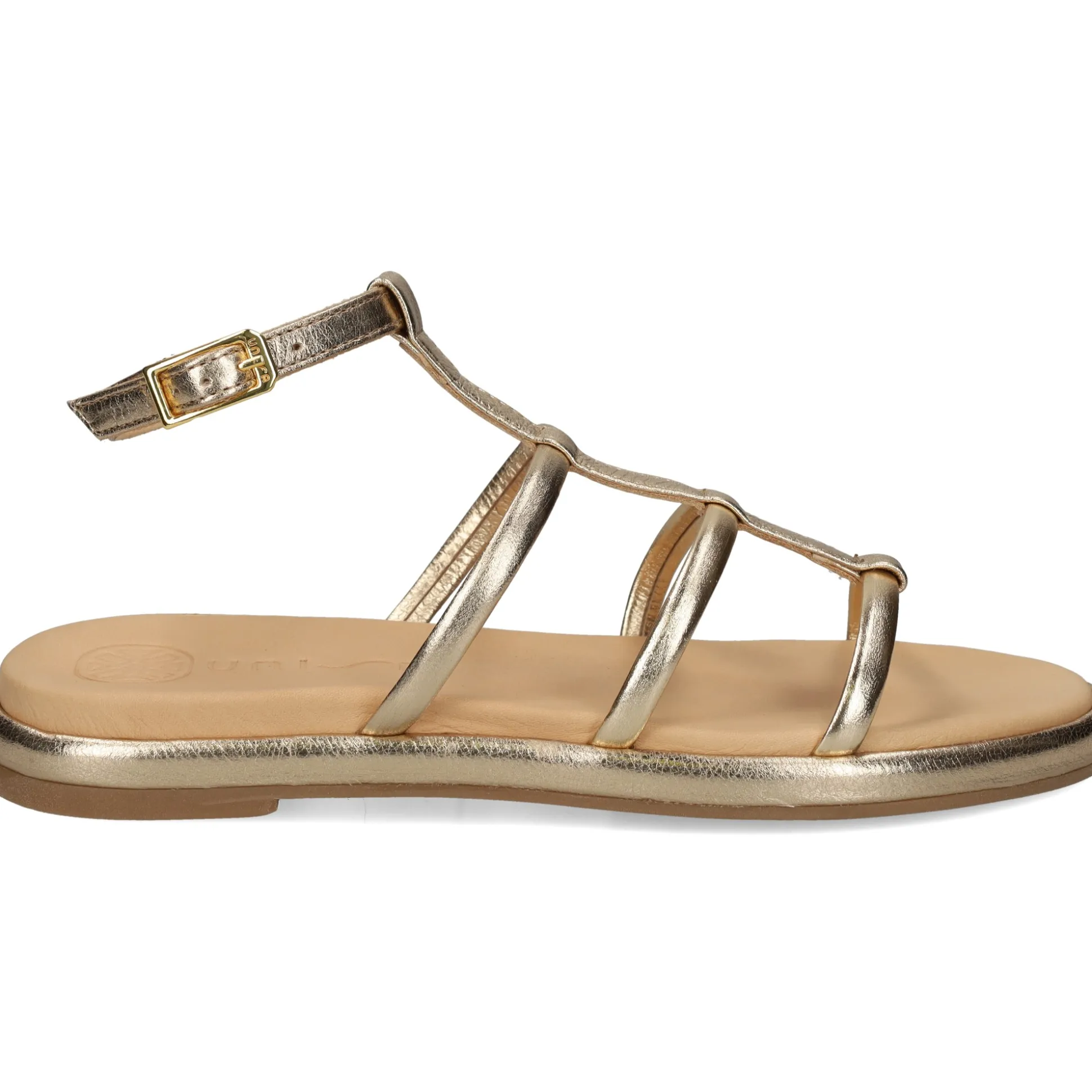 UNISA Sandalias planas de Mujer CLISA_LMT PLATINO