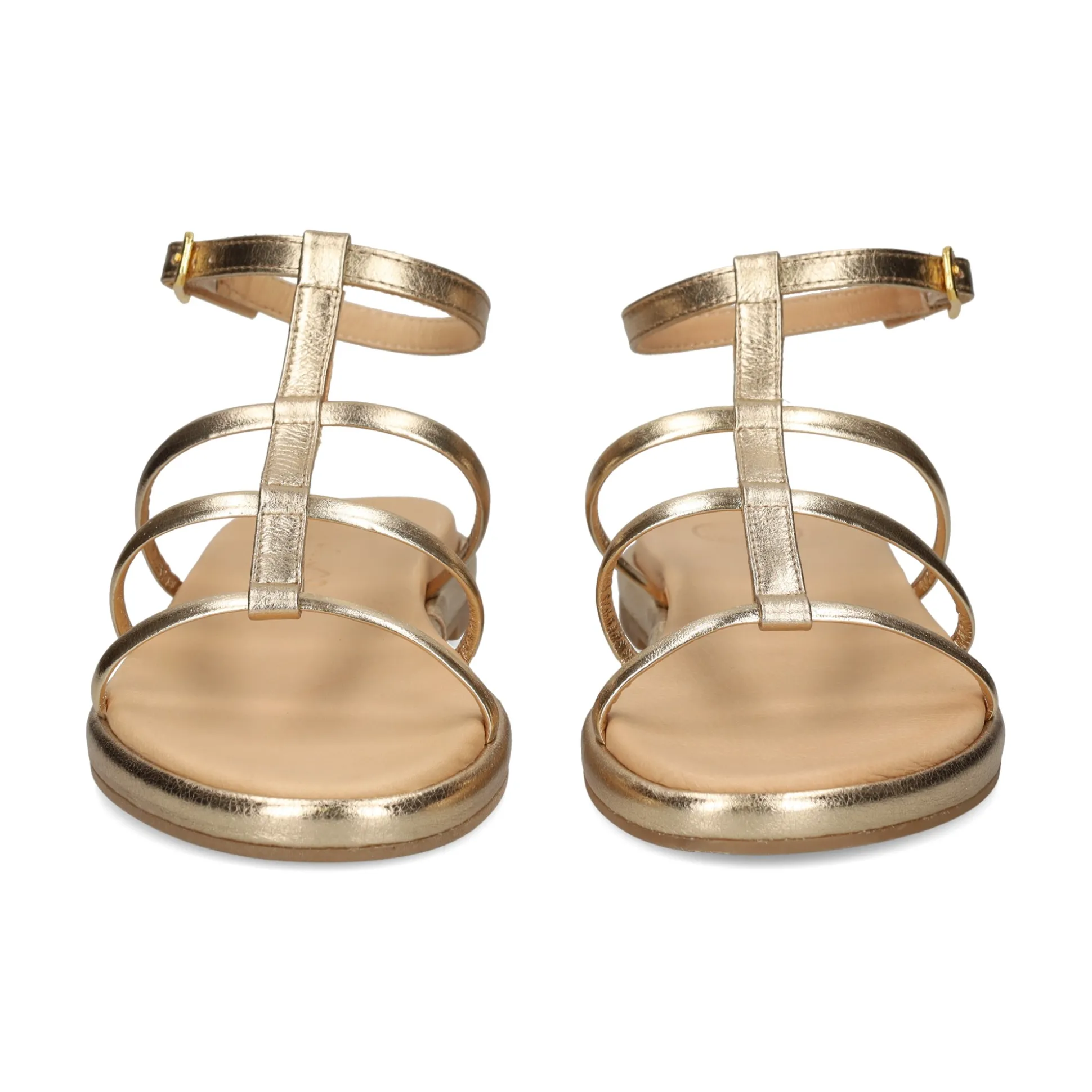 UNISA Sandalias planas de Mujer CLISA_LMT PLATINO