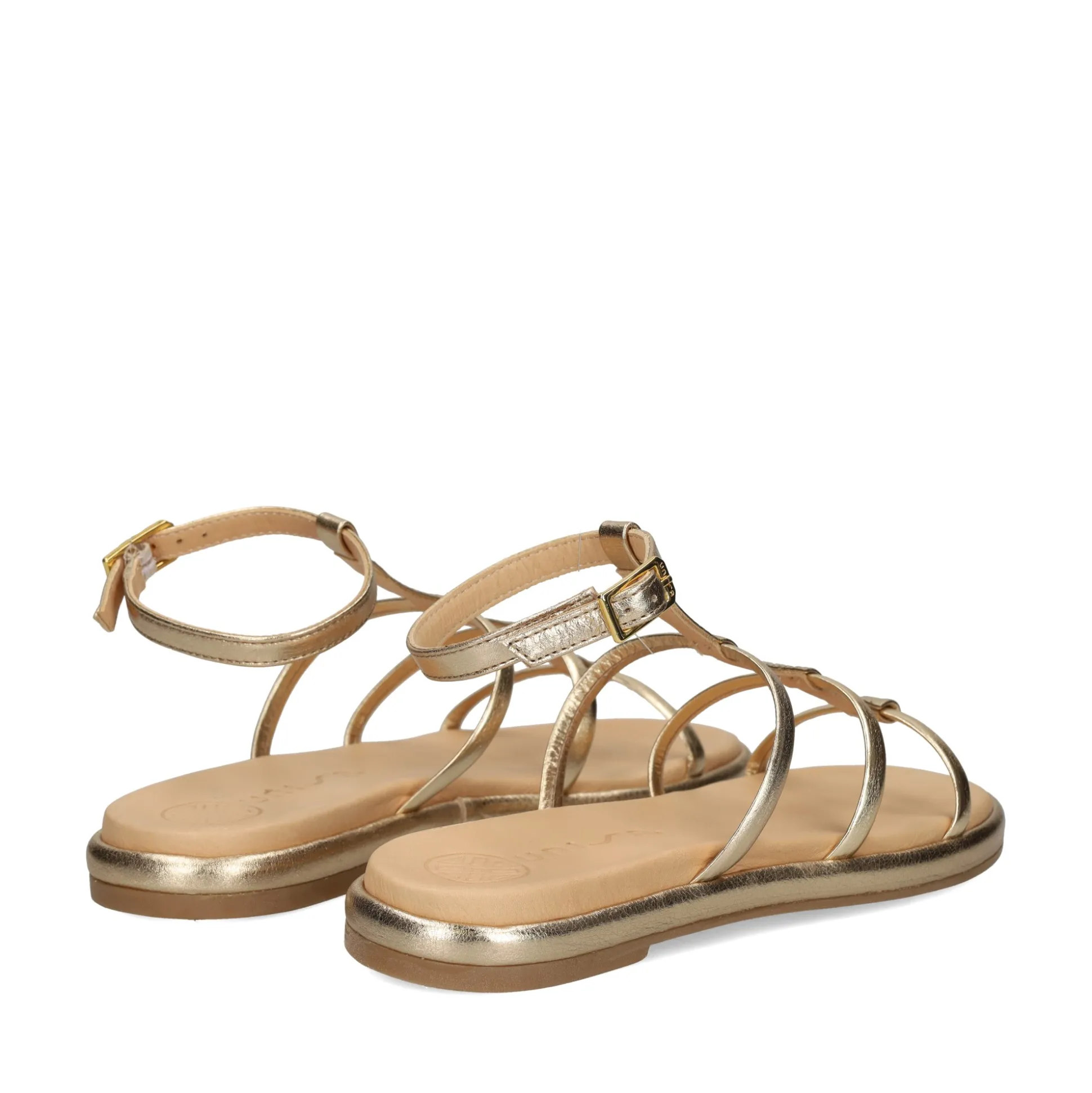 UNISA Sandalias planas de Mujer CLISA_LMT PLATINO