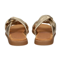 UNISA Sandalias planas de Mujer CAMBY_MEC PLATINO