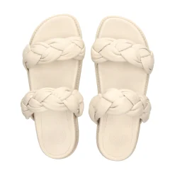 UNISA Sandalias planas de Mujer CLOC MARFIL