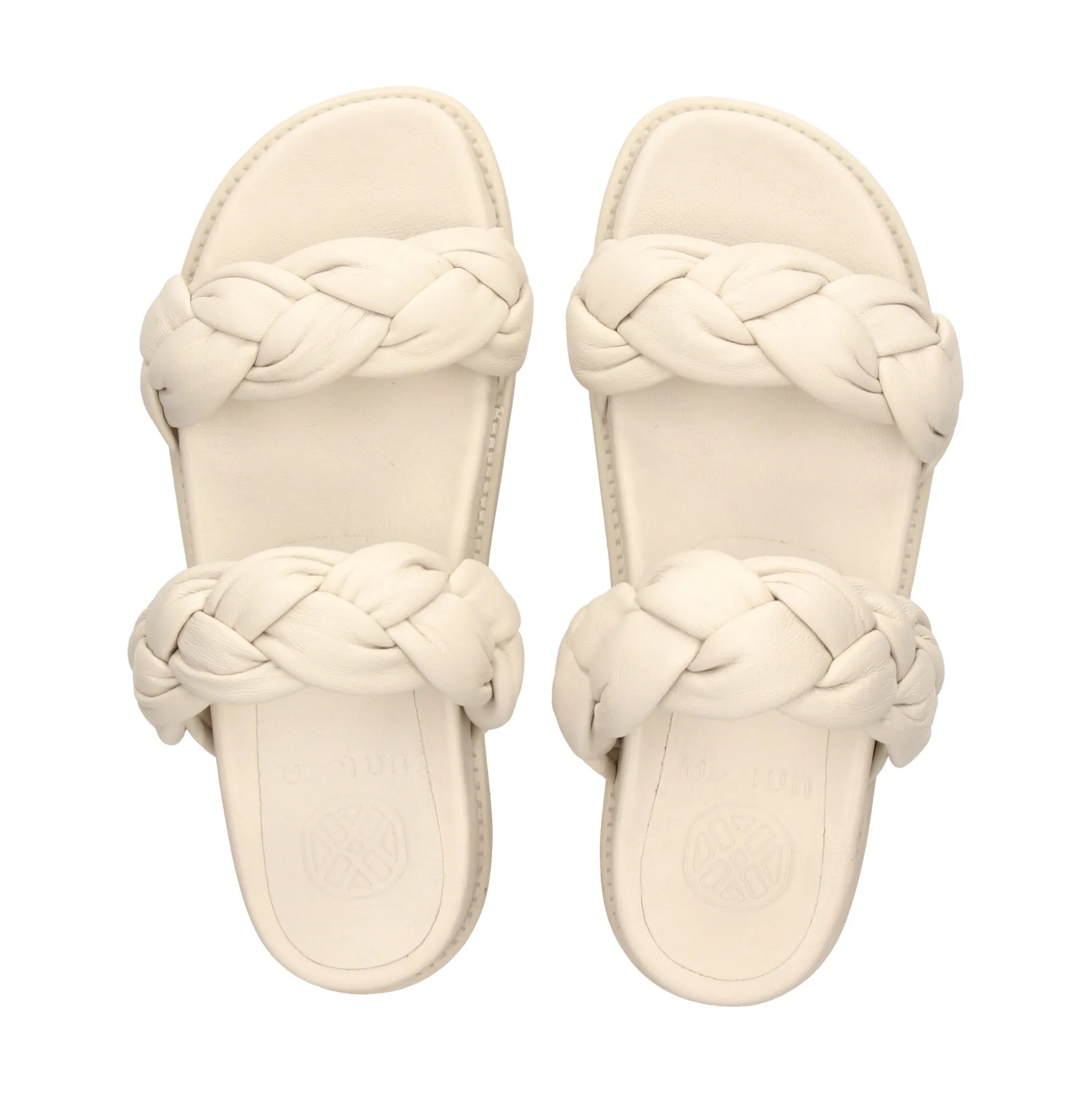 UNISA Sandalias planas de Mujer CLOC MARFIL