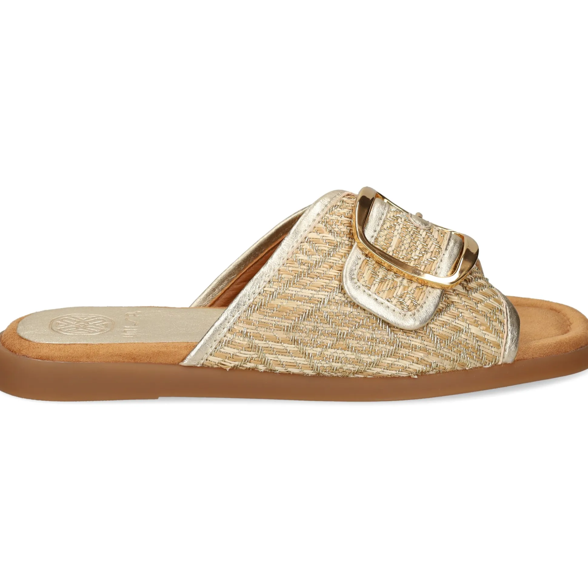 UNISA Sandalias planas de Mujer CRAY_YU ORO