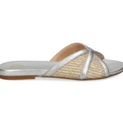 UNISA Sandalias planas de Mujer CHENEY_YU SILVER