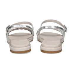UNISA Sandalias planas de Mujer COSO_LMT SILVER