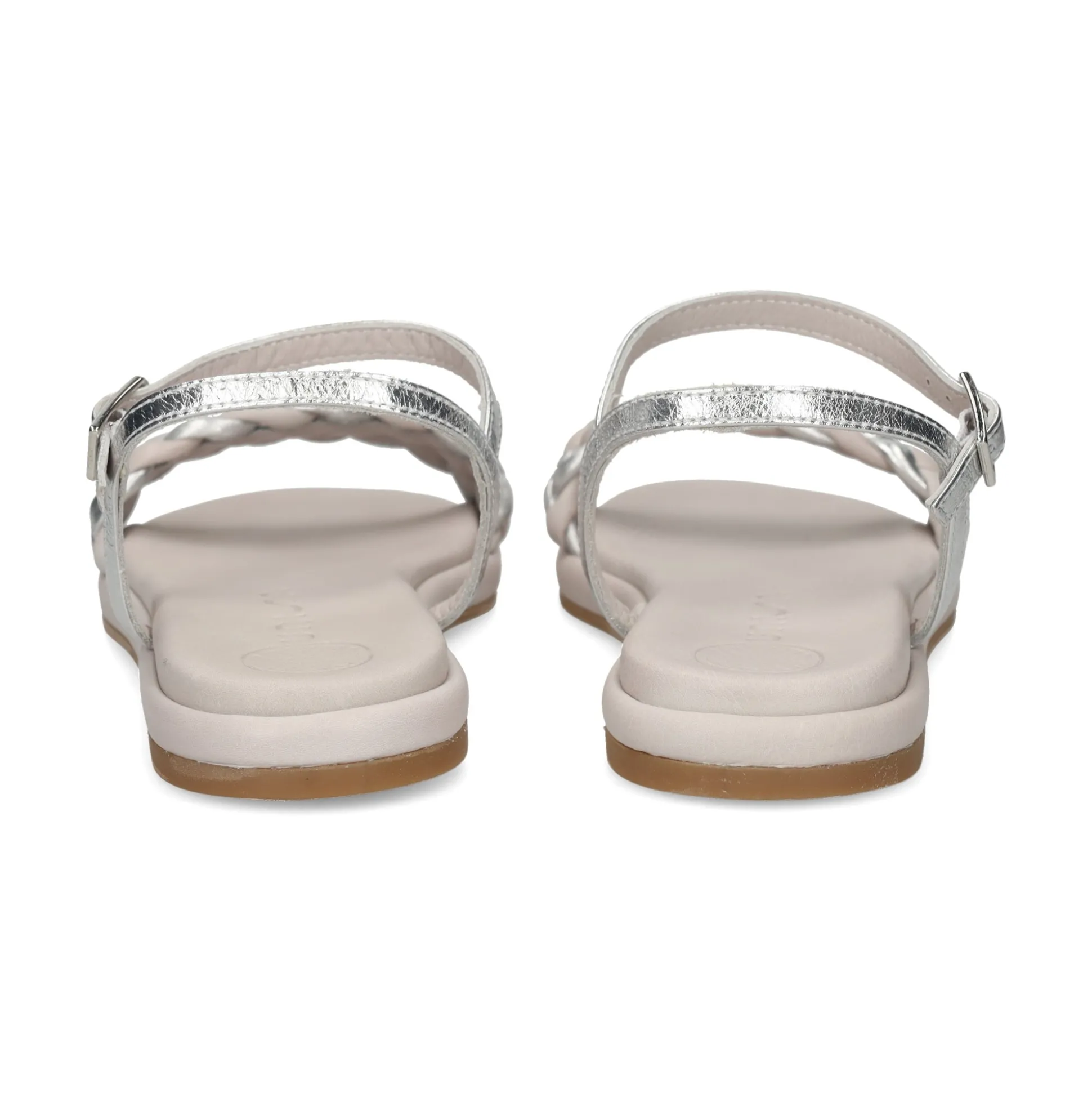 UNISA Sandalias planas de Mujer COSO_LMT SILVER