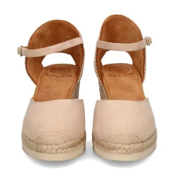 UNISA Zapatos cuña CACERES_23_ECL NATURAL