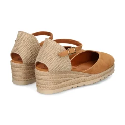 UNISA Zapatos cuña CISCA_23_KS CINNAMON