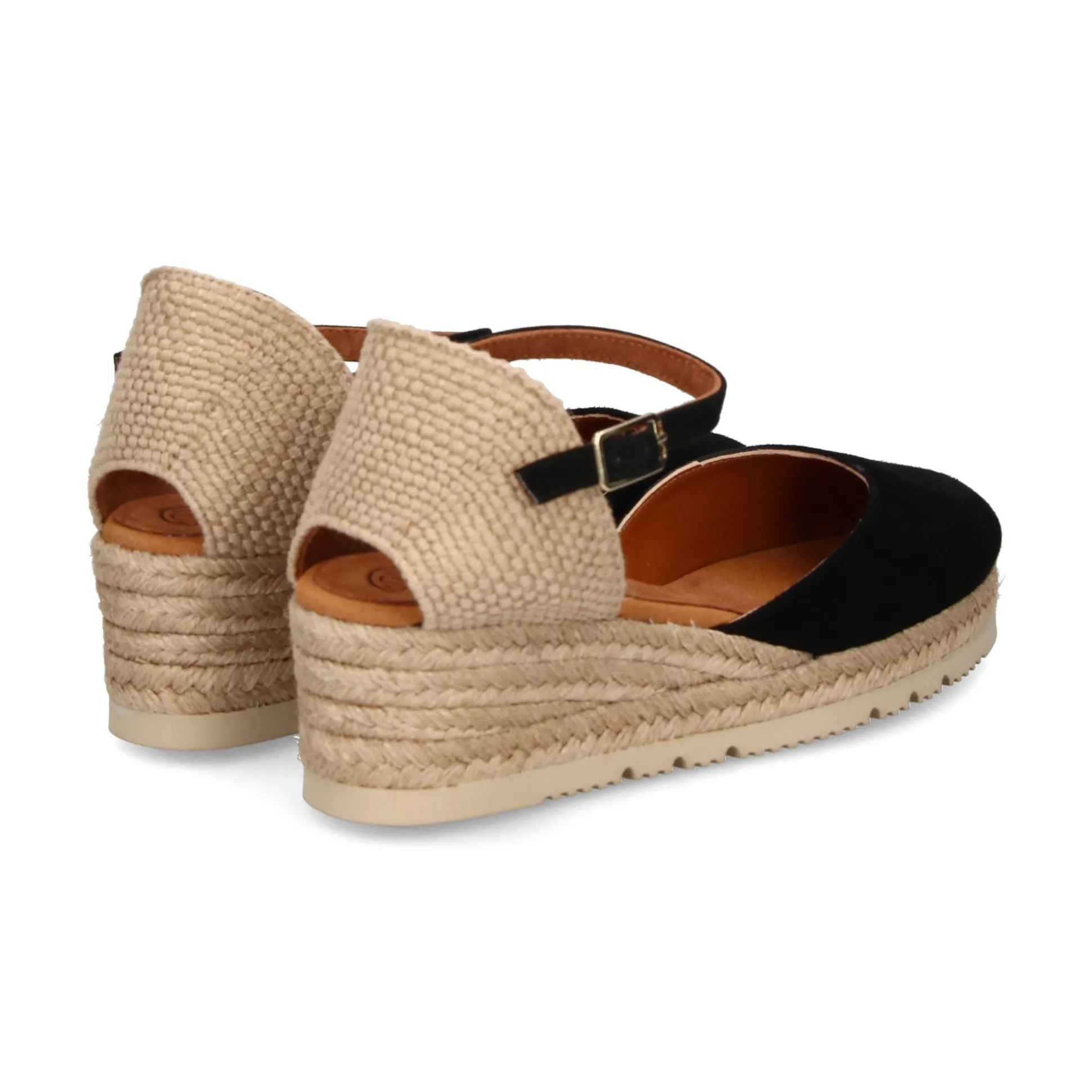 UNISA Zapatos cuña CISCA_25_KS NEGRO