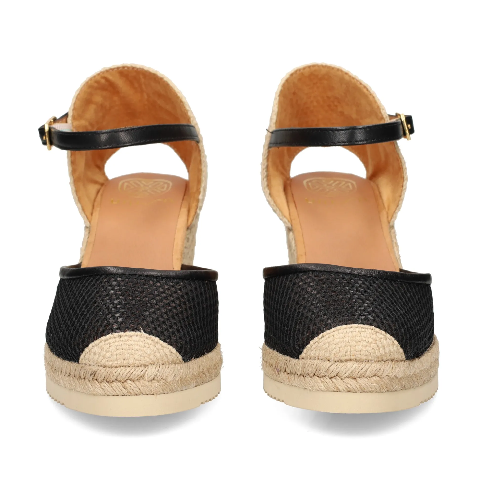 UNISA Zapatos cuña COREBO_NFI NEGRO