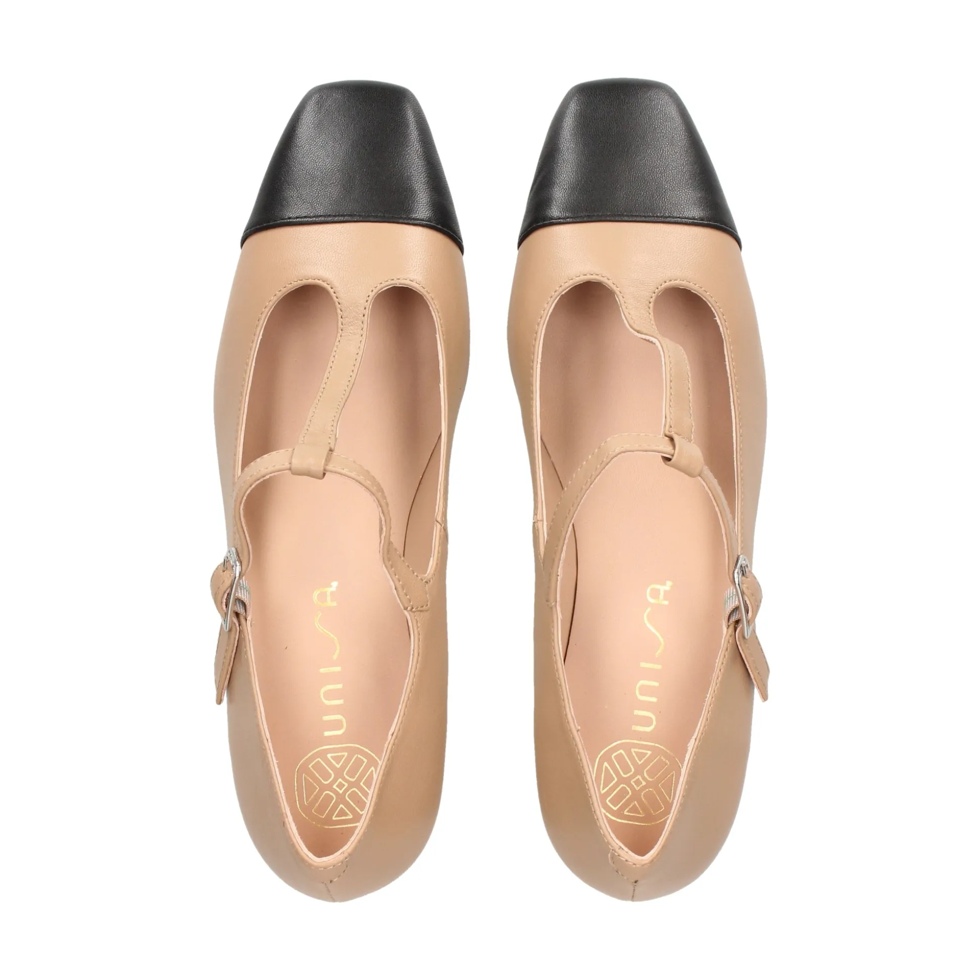 UNISA Zapatos de salón LUMLEY_NTO OAT/BLK