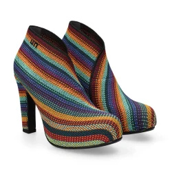 UNITED NUDE Botines con tacón de Mujer FOLD HI II RAINBOW