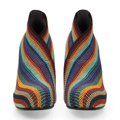 UNITED NUDE Botines con tacón de Mujer FOLD HI II RAINBOW