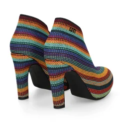 UNITED NUDE Botines con tacón de Mujer FOLD HI II RAINBOW