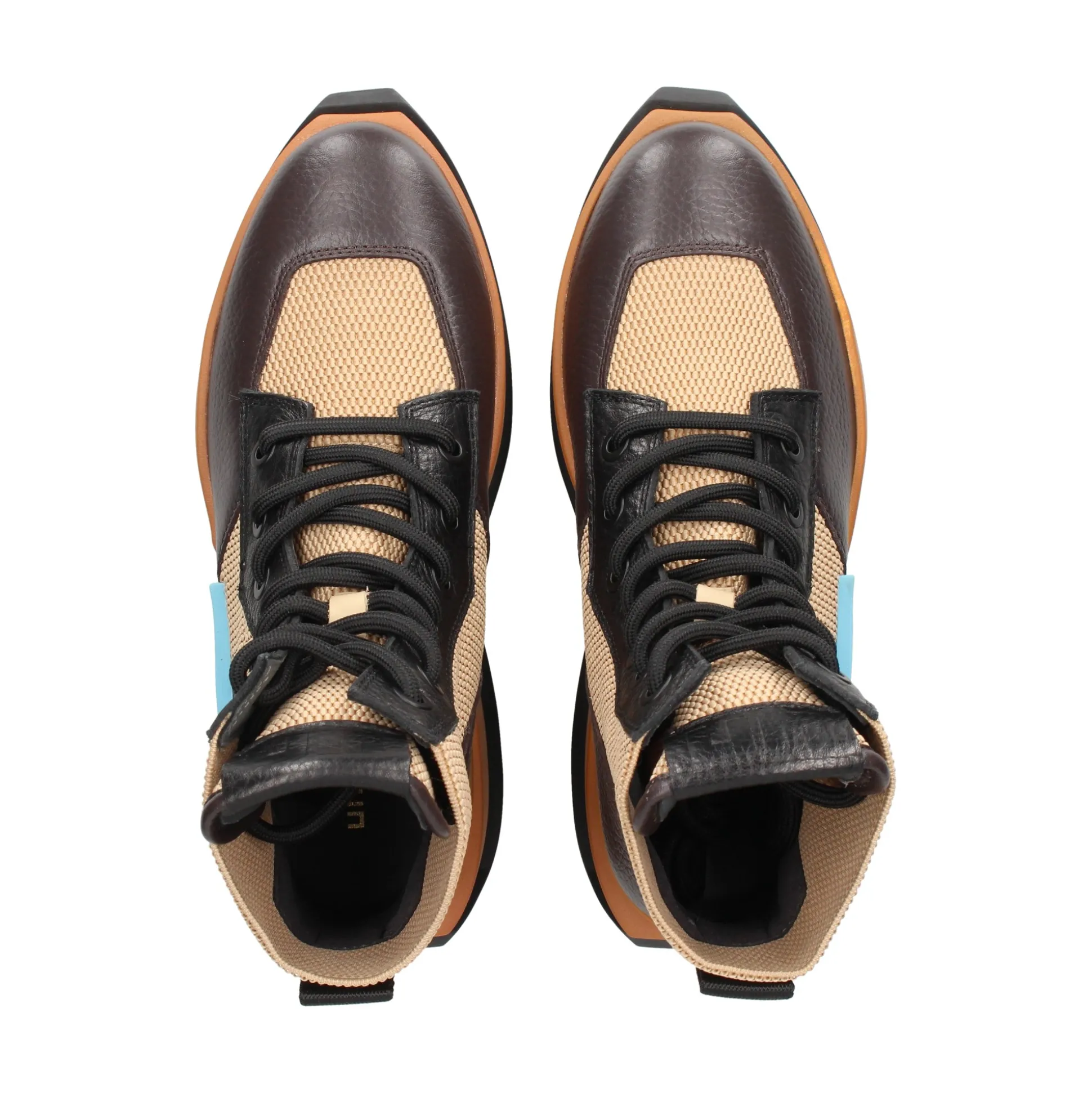 UNITED NUDE Botines con tacón de Mujer ROKO TROOPER COFFEE MIX