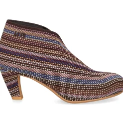 UNITED NUDE Botines con tacón de Mujer FOLD MID CARAMEL