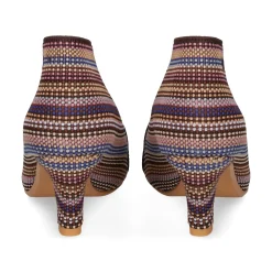 UNITED NUDE Botines con tacón de Mujer FOLD MID CARAMEL